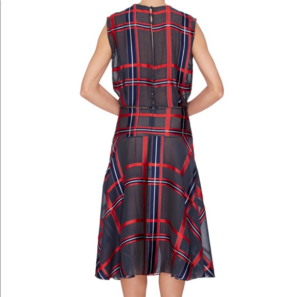 Silk Blend Oxford Dress - Picture 3 of 4